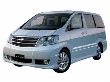 Коврики EVA Toyota Alphard 2002-2008 I  (правый руль) с инвалидным креслом